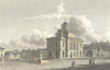 DURHAM. Darlington. Westall-Finden c1833 old antique vintage print picture
