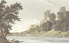 DURHAM. Westall Cathedral River 1830 old antique vintage print picture