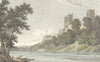 DURHAM. Westall Cathedral River c1833 old antique vintage print picture