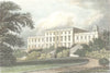 YORKS. Sprotburgh. DUGDALE 1835 old antique vintage print picture
