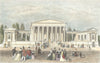 YORKS. Gt Thornton St Chapel, Hull E. DUGDALE 1835 old antique print picture