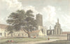 YORKS. Howden. Westall c1833 old antique vintage print picture