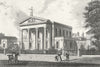 YORKS. Ct House, Beverley, E. DUGDALE c1840 old antique vintage print picture