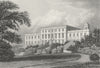 YORKS. Sprotburgh. DUGDALE c1840 old antique vintage print picture