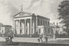 YORKS. Ct House, Beverley, E. DUGDALE c1840 old antique vintage print picture