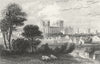 YORKS. York. DUGDALE c1840 old antique vintage print picture