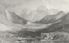 LANGDALE. Clare Moss, from little head. Westmorland  1832 old antique print