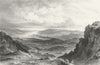 WINDERMERE. Esthwaite Coniston Lakes, Loughrigg Fell 1832 old antique print