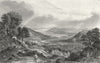 WINDERMERE. Esthwaite Water Ambleside, Rydal Park.  1832 old antique print