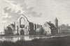 WORCS. Dudley Priory, Worcestershire. Grose 1783 old antique print picture