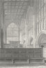MALVERN. Gt Church, Worcestershire view. Le Keux 1824 old antique print