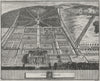 WILTS. Longleat(17). Beeverell. Scarce 1727 old antique vintage print picture