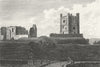 WESTMORLAND. Brough Castle. Grose 1795 old antique vintage print picture