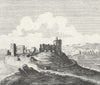 CUMBS. Kendal Castle. Westmorland. Lackington 1804 old antique print picture