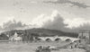 KENDAL. Strammongate bridge. Westmorland Westall 1830 old antique print