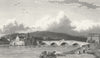 KENDAL. Strammongate bridge. Westmorland Westall 1830 old antique print