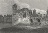STAFFS. Dudley Castle Ct. Worcs 1812 old antique vintage print picture