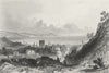 WALES. Bangor. Sargent engraved 1846 old antique vintage print picture