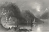 WALES. Barmouth. Bartlett Gastineau c1830 old antique vintage print picture