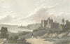 WALES. Oystermouth Castle & Harbour. &. Westall c1833 old antique print