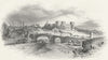 WALES. Rhuddlan Castle. Hughes 1856 old antique vintage print picture