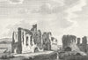 HAVERFORD. Priory of west, Pembrokeshire. Grose. 18C 1795 old antique print