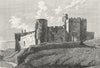 WALES. Mannerbeer Castle, Pembrokeshire. Grose. 18C 1795 old antique print