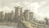 WALES. Raglan Castle. Westall 1830 old antique vintage print picture