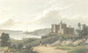 WALES. Oystermouth Castle & Harbour. &. Westall 1830 old antique print picture