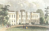CARDIFF CASTLE. Glamorganshire. DUGDALE Pembroke 1835 old antique print