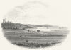 WALES. Penrhyn Castle, Beaumaris. Newman Train 1850 old antique print picture