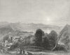 WALES. Bangor Cathedral Beaumaris 1836 old antique vintage print picture