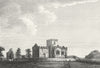 CAERNARFONSHIRE. Landegai Church. Caernarfon. Grose 1795 old antique print