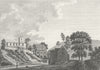 WALES. St Winefride's Well. Flint. Grose. 18C 1795 old antique print picture