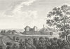 MONTGOMERYSHIRE. Dolforwyn Castle. Montgomery. Grose 1795 old antique print
