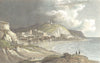 SUSSEX. Hastings, White Rocks. Westall c1833 old antique vintage print picture