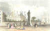 SUSSEX. Pavillion, Brighton. DUGDALE 1835 old antique vintage print picture