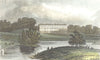 SUSSEX. Petworth House, Earl Egremont. DUGDALE 1835 old antique print picture