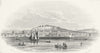 SUSSEX. Hastings c1855 old antique vintage print picture