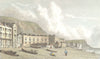 SUSSEX. Pelham Crescent, Hastings. Westall c1833 old antique print picture