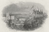 SUSSEX. Entry to St Leonards. Harwood 1841 old antique vintage print picture