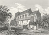 SUSSEX. Steyning Church. Excursions 1822 old antique vintage print picture