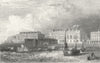 SUSSEX. St Leonard's. Bartlett Boats 1835 old antique vintage print picture