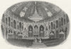 SUSSEX. Dome Brighton, Pavilion c1855 old antique vintage print picture