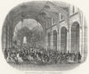 SUSSEX. Brighton Aquarium(Orchestra) c1855 old antique vintage print picture