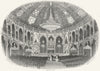 SUSSEX. Dome Brighton, Pavilion c1855 old antique vintage print picture