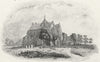 SUSSEX. Winchelsea Church c1855 old antique vintage print picture