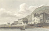 SUSSEX. Hastings. Westall c1833 old antique vintage print picture