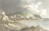 SUSSEX. Hastings, White Rocks. Westall 1830 old antique vintage print picture