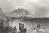 SUSSEX. Hastings. Finden. WH Bartlett Creswick 1842 old antique print picture
